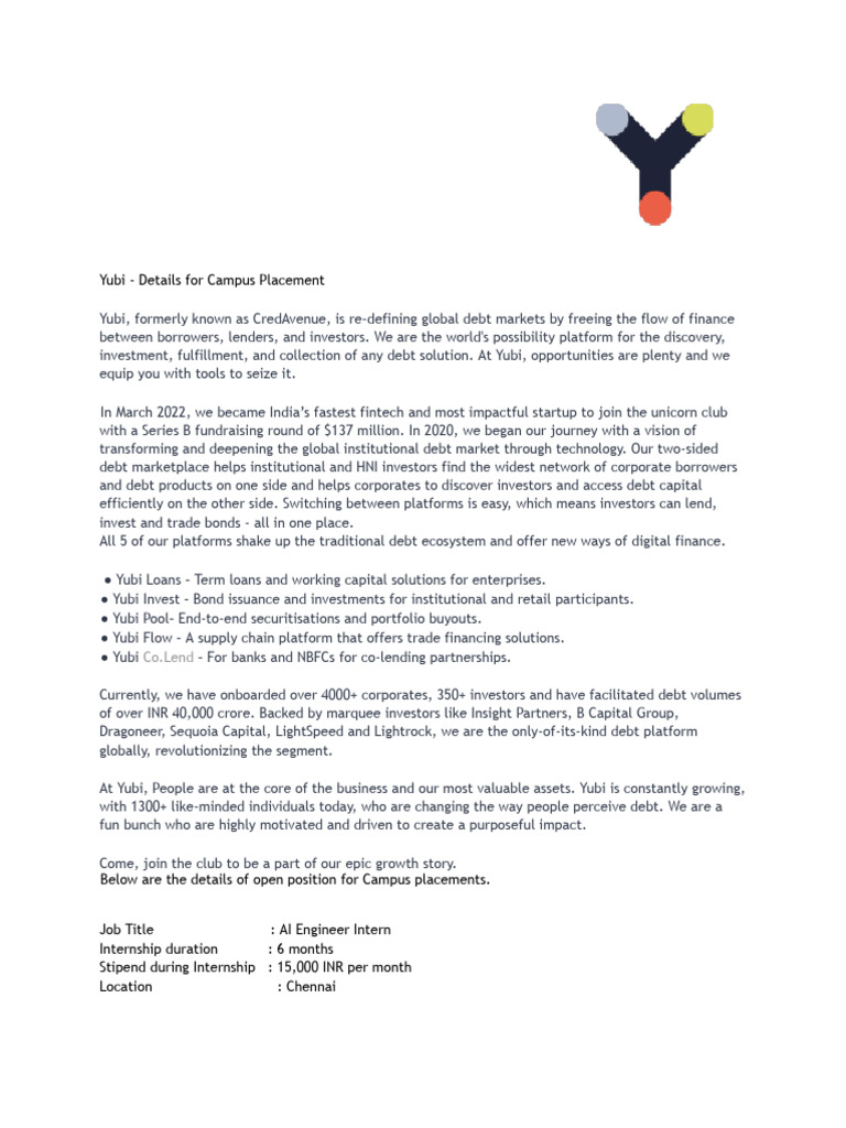 AI Engineer Intern - JD and Compensation details | PDF | Artificial ...