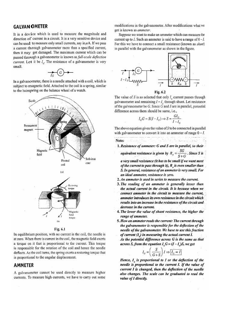 Electrical Instruments | PDF