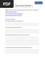 Driver Interview Questions & Answers Guide | PDF | Driving | Traffic
