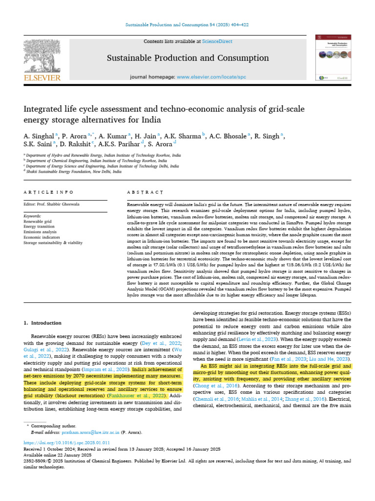 19. Integrated Life Cycle Assessment and Techno-economic Analysis of ...