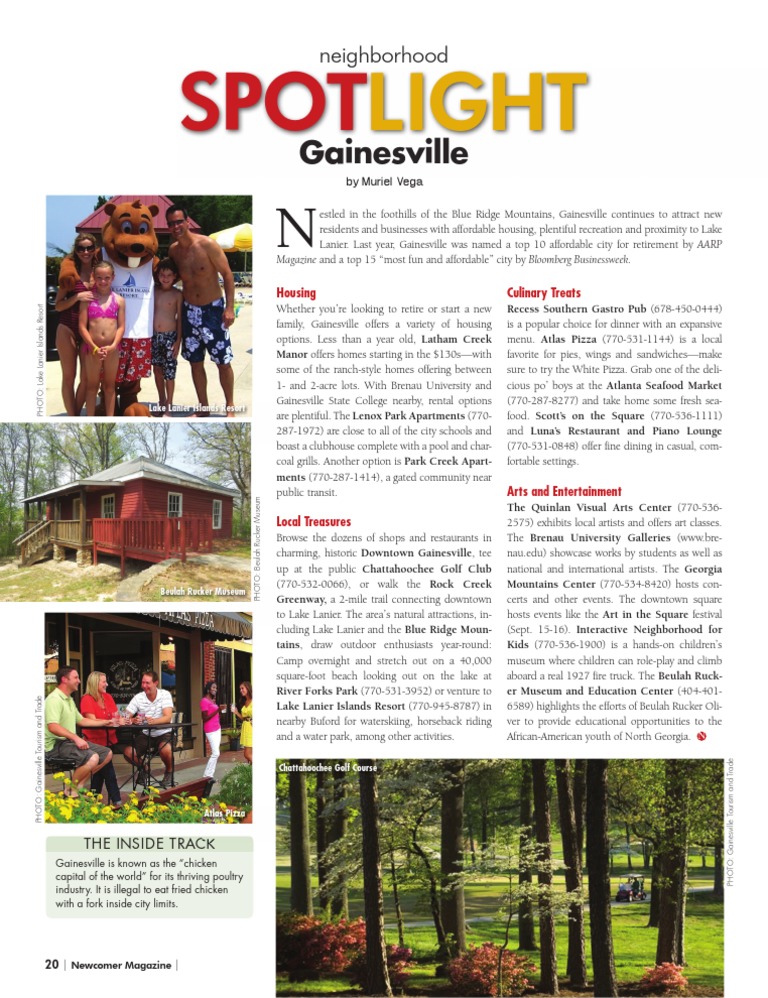 Gainesville | PDF | Restaurant And Catering | Tourism And Leisure