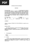 Modelo de Contrato Opcion Venta Exclusiva