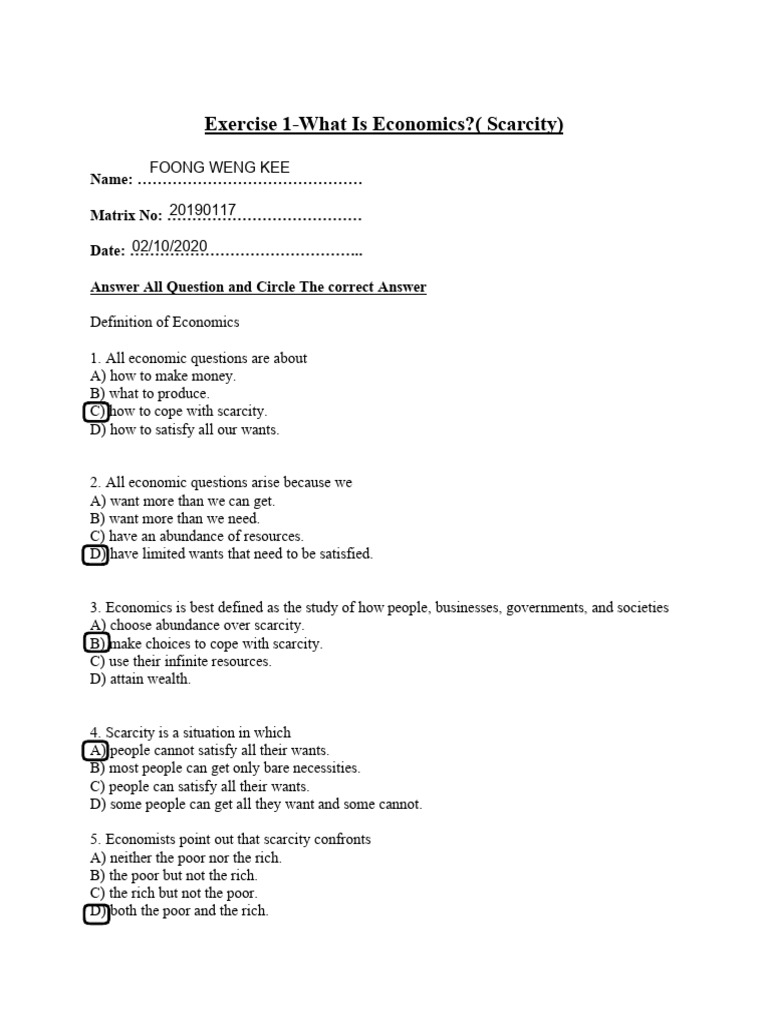Chapter 1 Quiz 1 | PDF