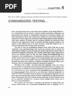 Download Standardized Testing Chapter 4 Brown by Yamith J Fandio SN102946065 doc pdf