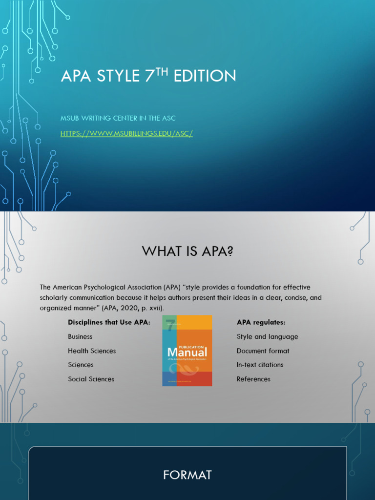 APA 7th Edition-1 | PDF