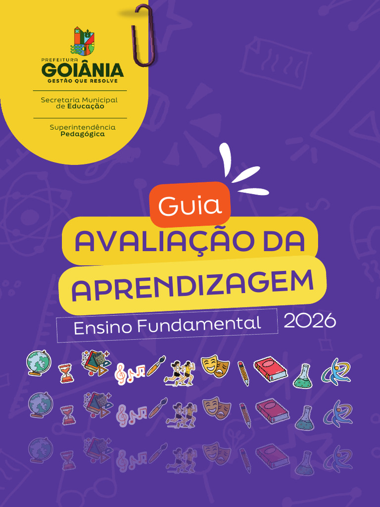 Guia - Avaliacao Da Aprendizagem - 2026 | PDF | Pedagogia | Aprendizado