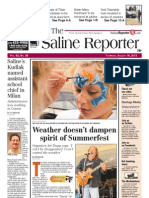 The Saline Reporter Front Page