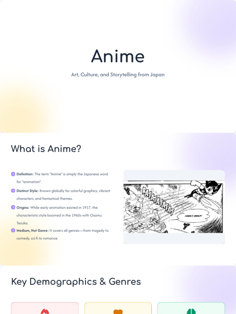 Anime Presentation (1) | PDF | Anime
