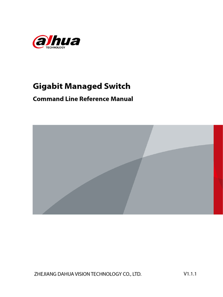 Gigabit Managed PoE Switch Command Line Reference Manual V1.1.1 | PDF ...