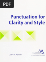 AP Style Punctuation Guide | PDF | Bracket | Comma