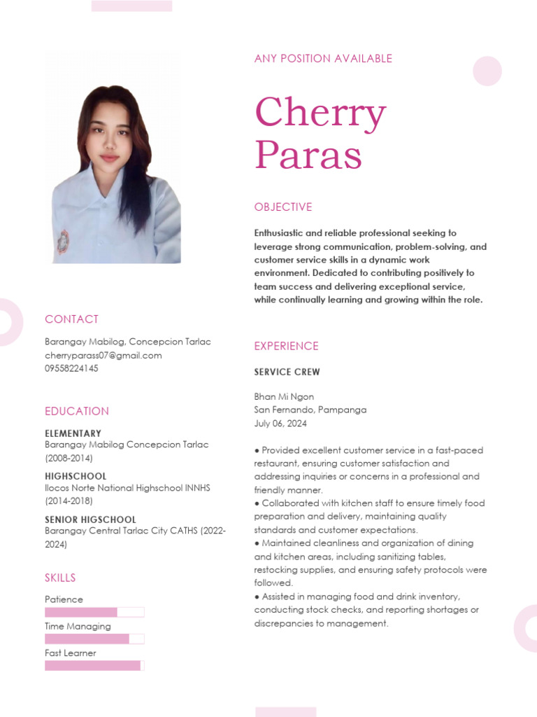 Cherry | PDF