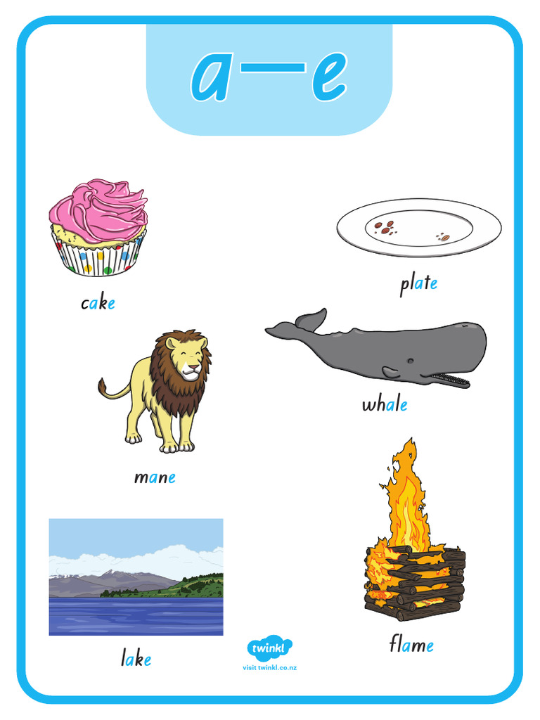 Magic E Rule of READING | PDF