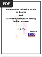 Download A Project on Lakme Cosmetics by Dr Adil Mirza SN10295114 doc pdf