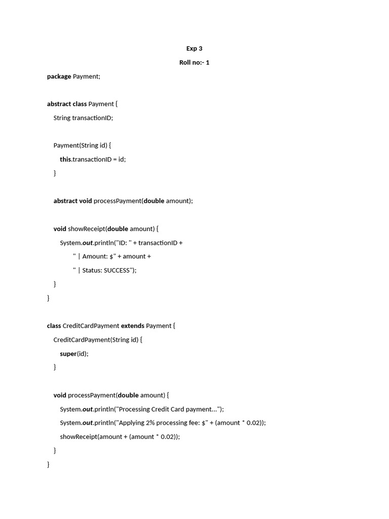 Exp 3 | PDF