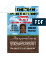 The Evolution of Optimum Nutrition