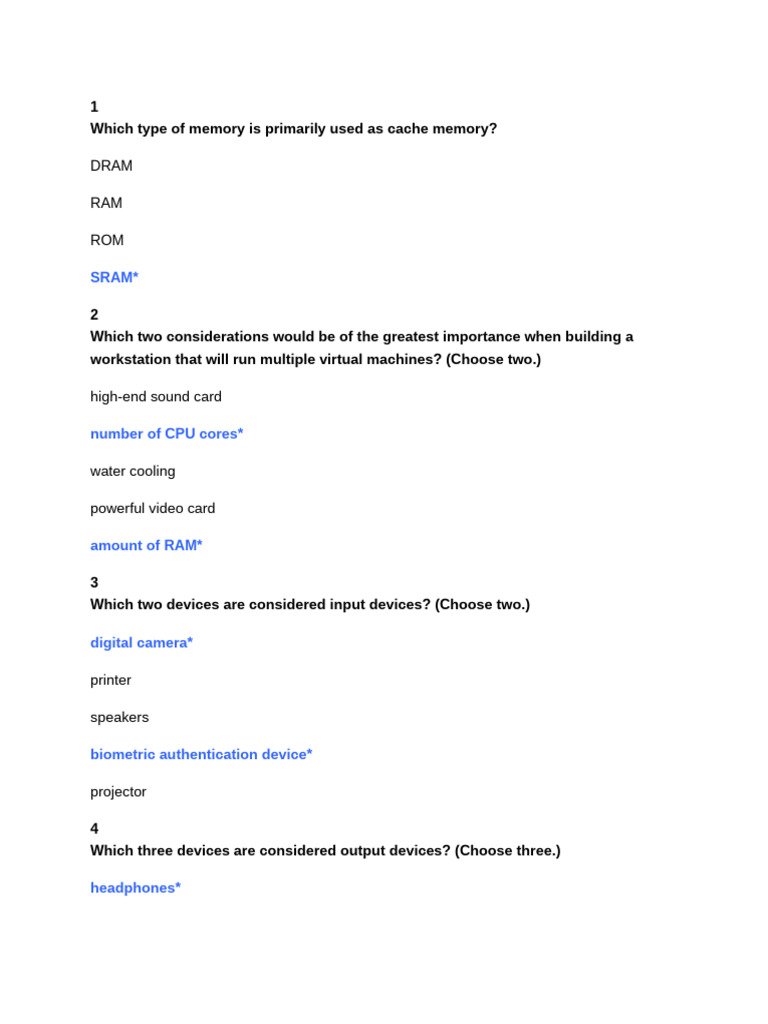 ch1 | PDF | Random Access Memory | Electronics