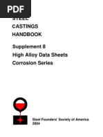 Steel Casting Handbook Supplement 8 - High Alloy Data Sheets - Corrosion Series