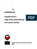 Steel Casting Handbook Supplement 8 - High Alloy Data Sheets - Corrosion Series