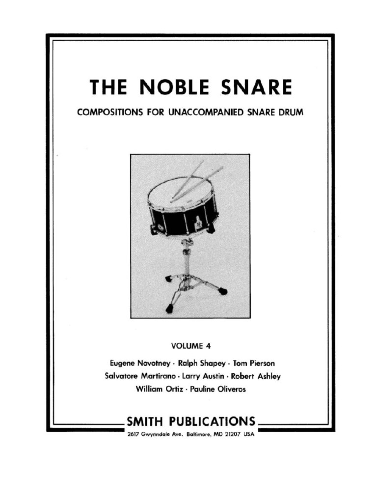 The Noble Snare | PDF