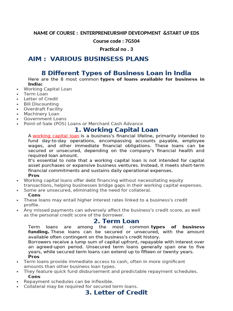 Third Practical by Nitin | PDF | Loans | Credit