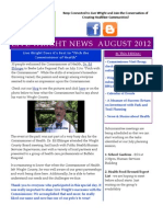 Live Wright News August 2012: in This Edition: Live Wright Does It's Best To "Pitch The Commissioner of Health"