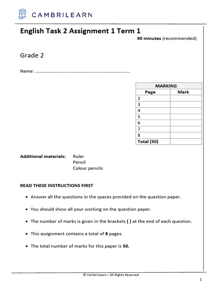 Week 5A_ Task 2 Assignment 1 (v1) | PDF | Water | English Language