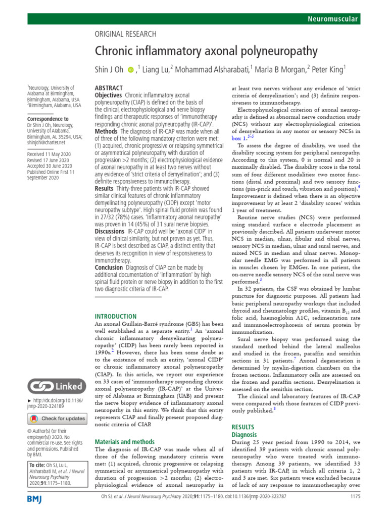 1175.full (2020) | PDF | Peripheral Neuropathy | Neurology