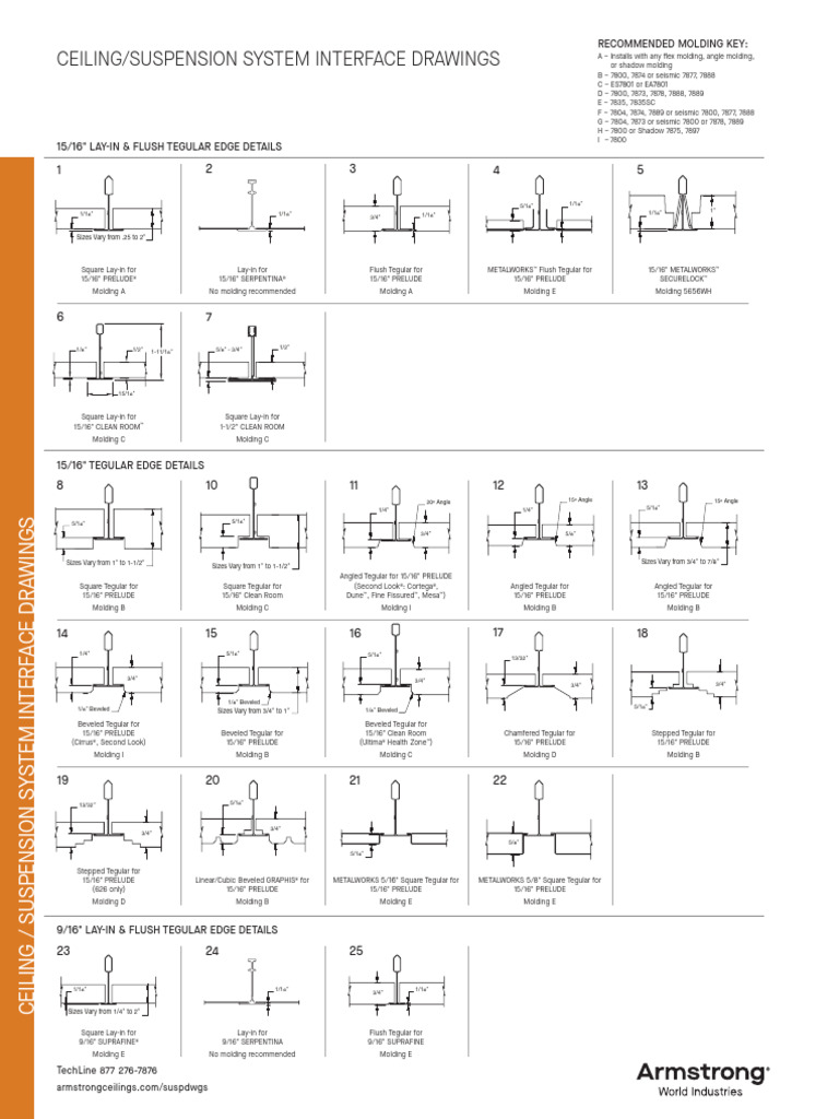 ceiling-and-suspension-systems-interface-drawings | PDF