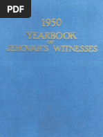 1959 Yearbook of Jehovahs Witnesses | PDF | The Gospel | Jesus