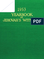 1953 Yearbook of Jehovahs Witnesses