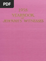 1959 Yearbook of Jehovahs Witnesses | PDF | The Gospel | Jesus