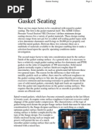 Gasket Seating
