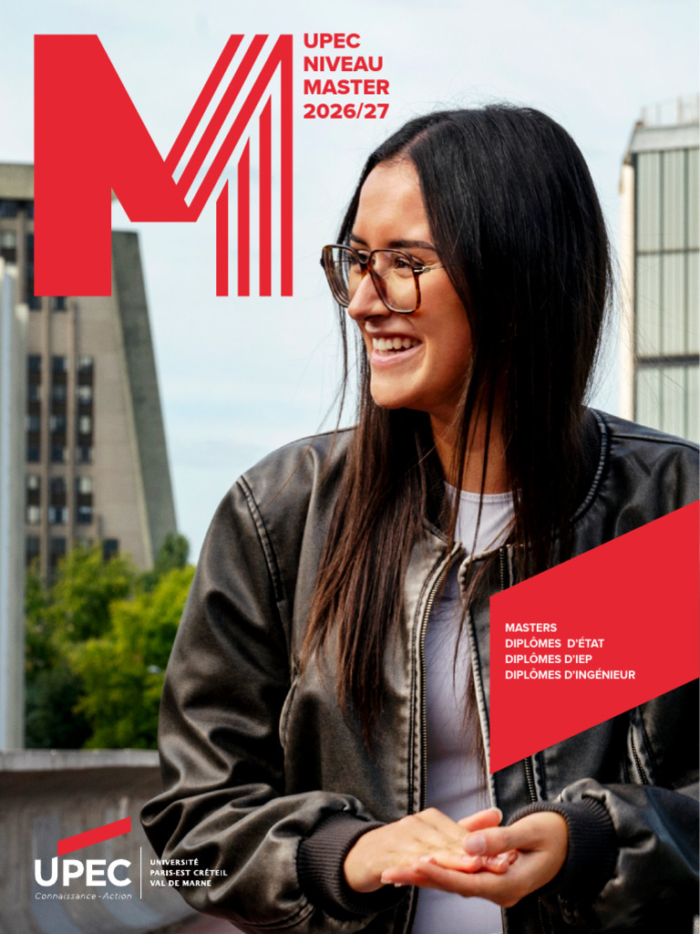 UPEC Formations 2026-27 NiveauMaster 20260122 | PDF | Master (diplôme ...