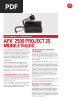 Motorola Solutions P25 SRX 2200 Enhanced Combat Radio Specifications ...