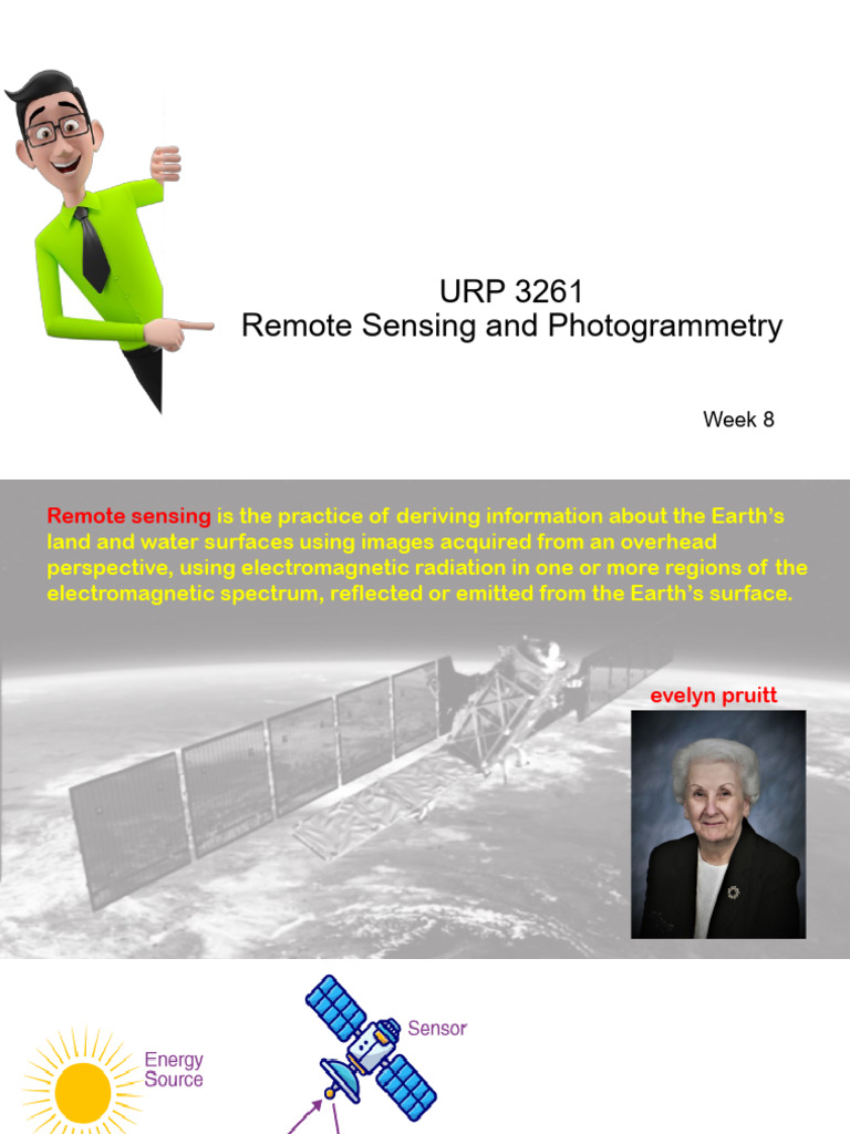 Week 8 Remote Sensing Satellites | PDF | Remote Sensing | Imaging