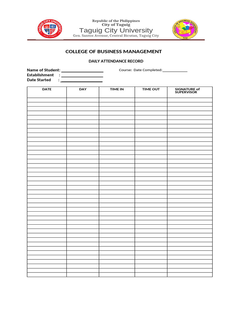 Dtr Format (1) | PDF