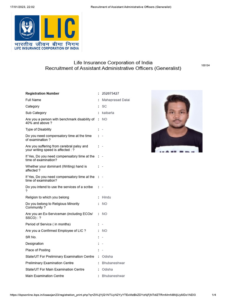 Recruitment of Assistant Administrative Officers (Generalist) | PDF