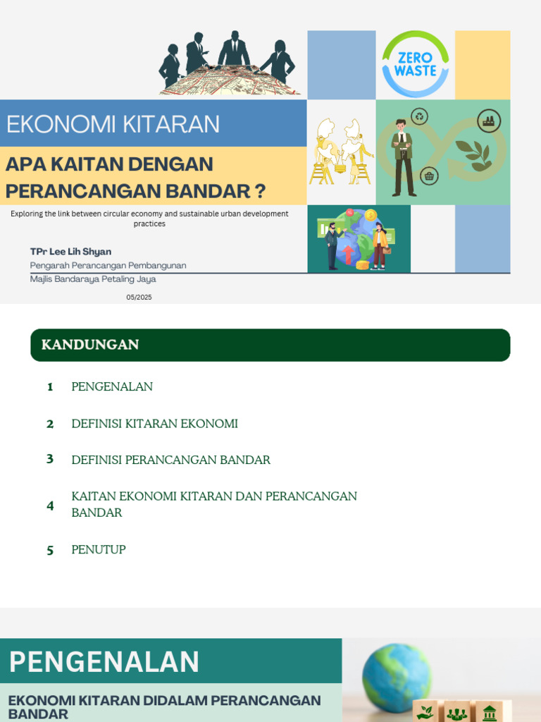 TPr Lee Lih Shyan_Ekonomi Kitaran Dan Perancangan Bandarpdf | PDF