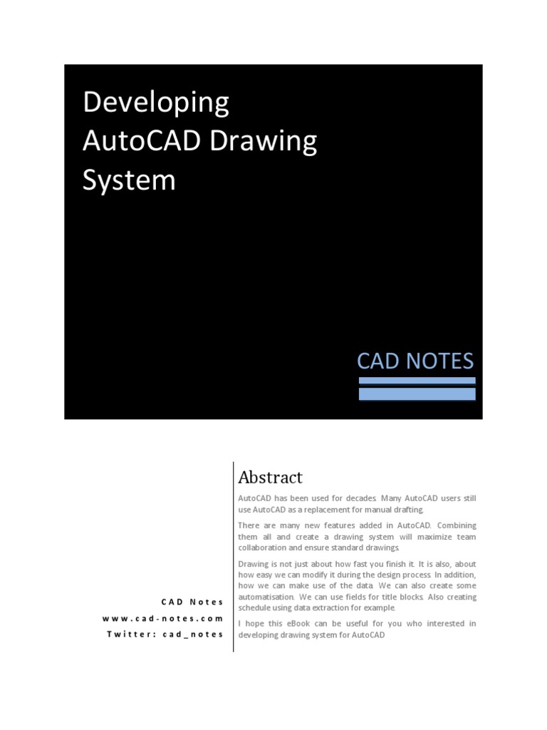 AutoCAD 2D Drawing System Development | PDF | Page Layout | Auto Cad