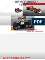 Evolution of Formula 1 Cars