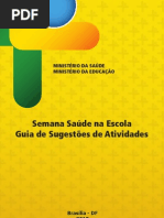 Semana Saude Escola Guia Sugestao Atividades