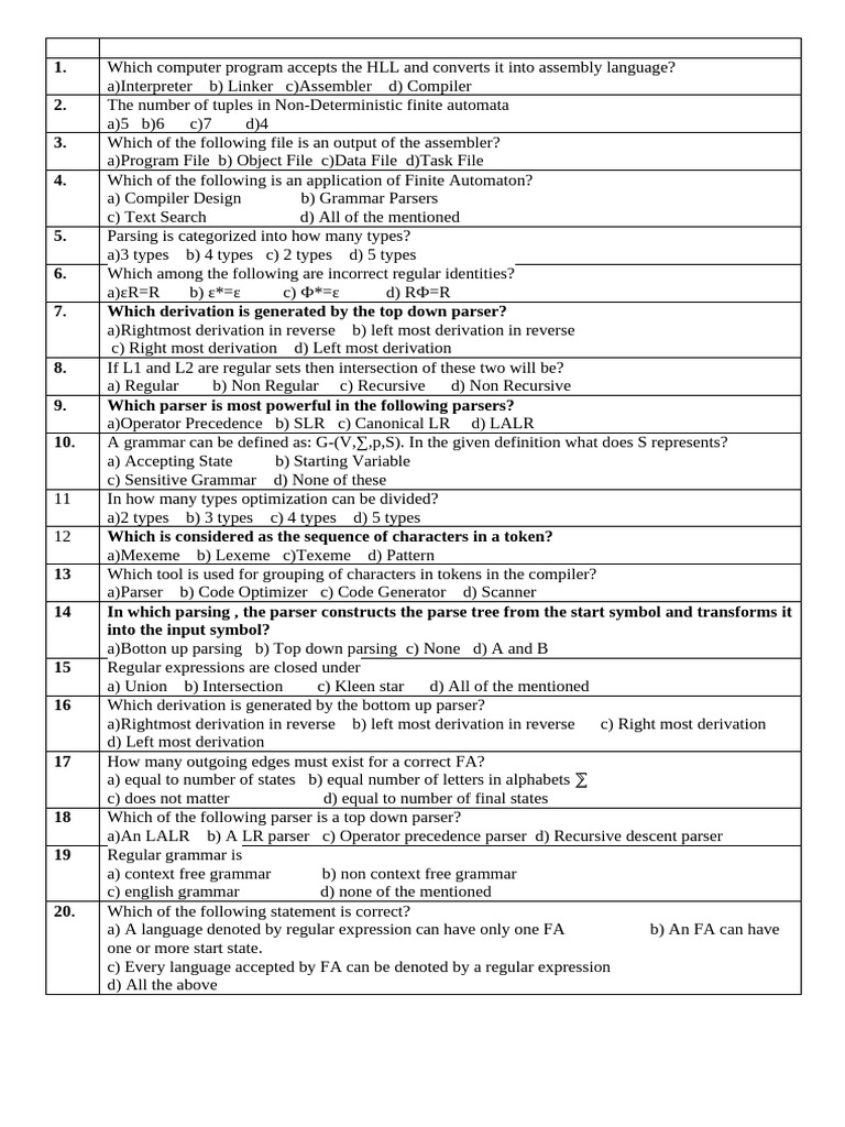 Atcd Obj 2nd Mid | PDF | Parsing | Computer Programming