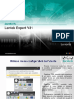 Novità Lantek Expert v31