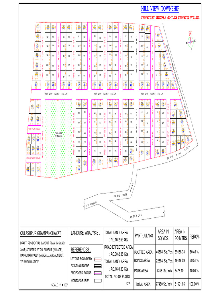Marigadi 16 Acers Dtcp Layout 10.4.26 | PDF