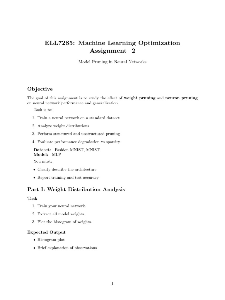 Assignment 3 | PDF | Applied Mathematics | Machine Learning
