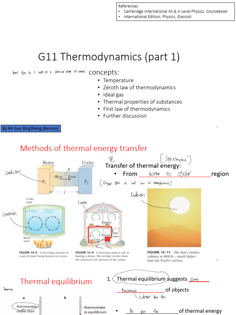 Thermodynamics Student (Part 1) | PDF