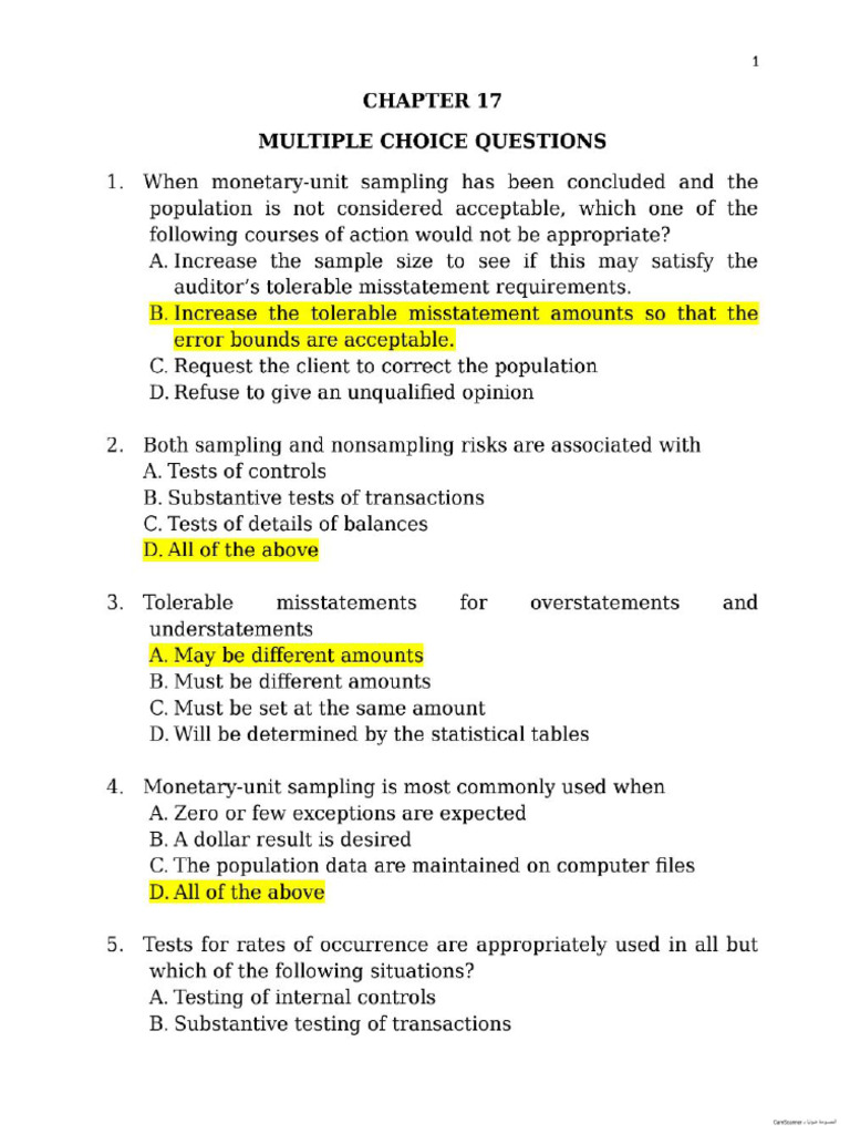 (Waleed) All After Mid Questions Audit | PDF