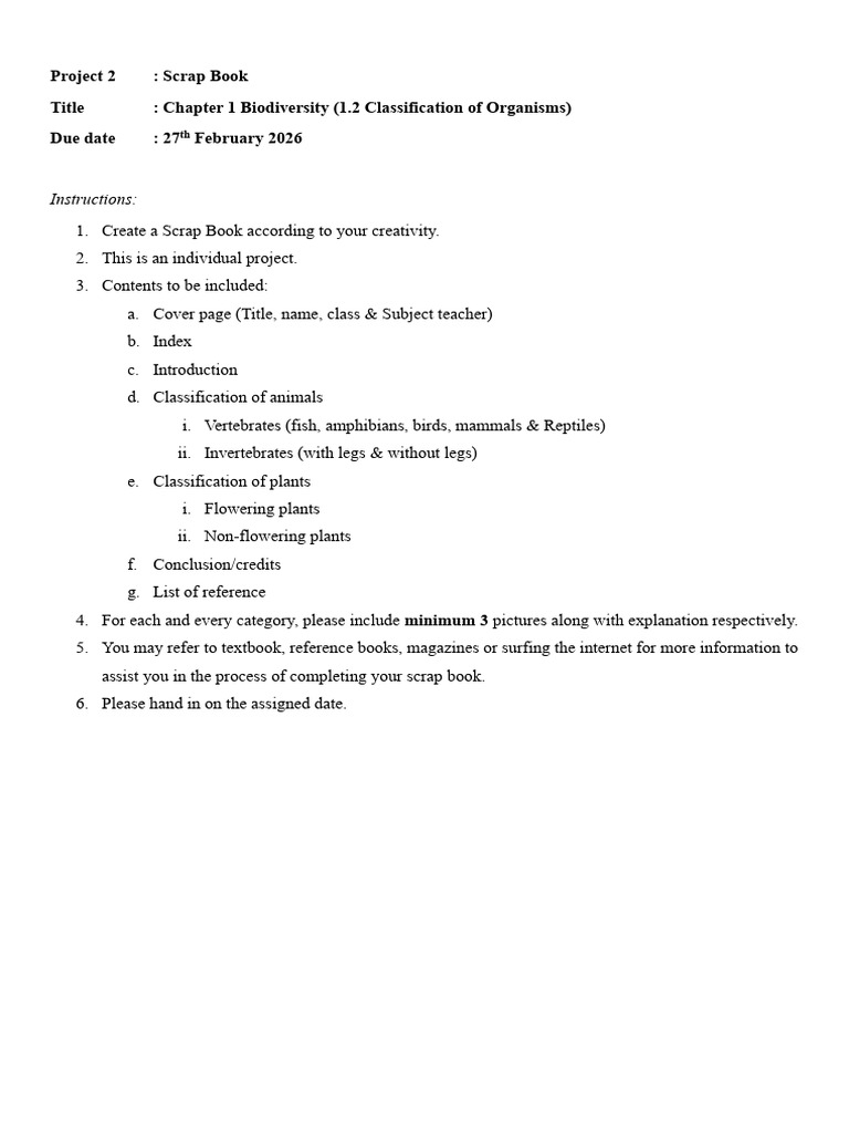 Science Project 2 | PDF