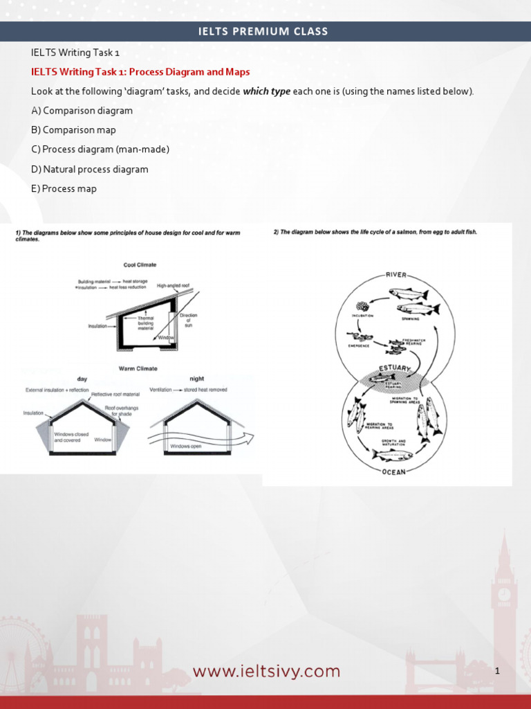 Academic Writing Task 1 Zoom 3 (2) | PDF | Salmon | Building Insulation