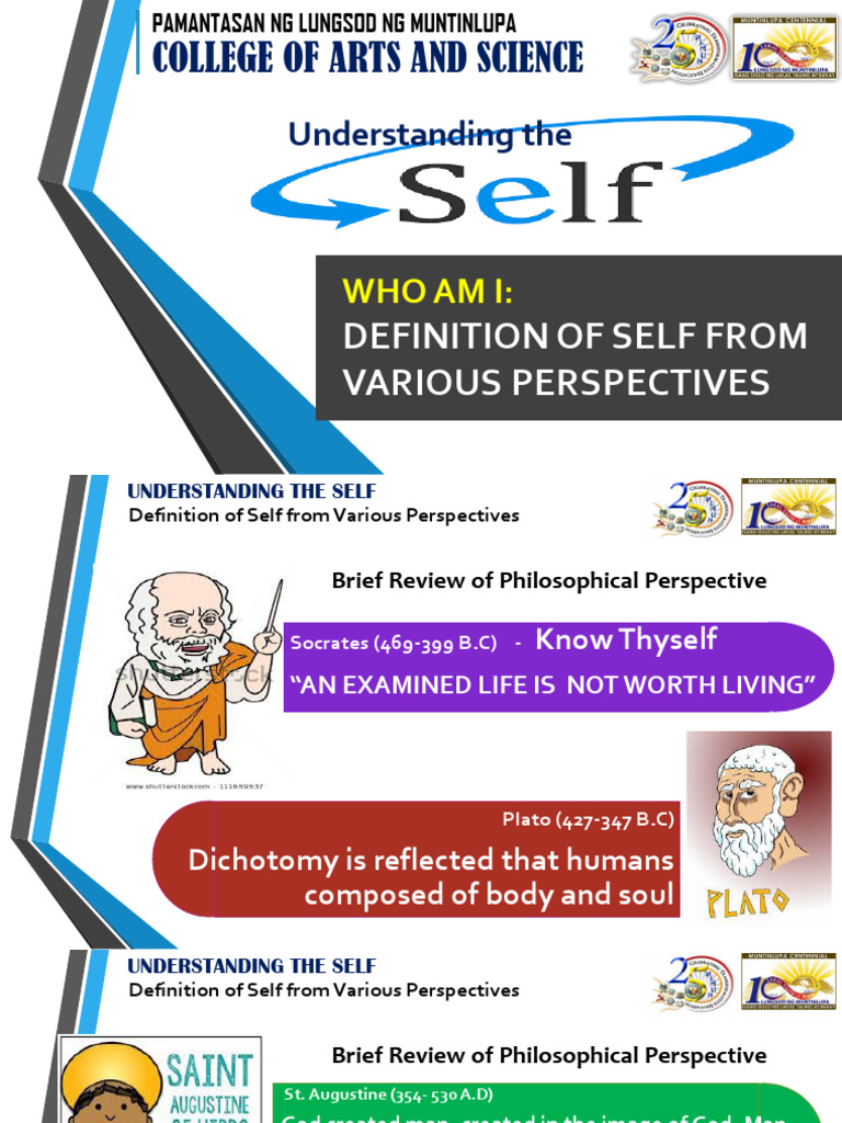 Lesson 2 Definition of Self From Various Perspectives Part 2 2024 ...